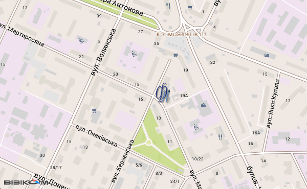 Карта Флора-Нест